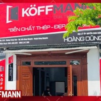 Khai trương đại lý cửa thép vân gỗ tại Nghệ An - Koffmann Hoàng Dũng